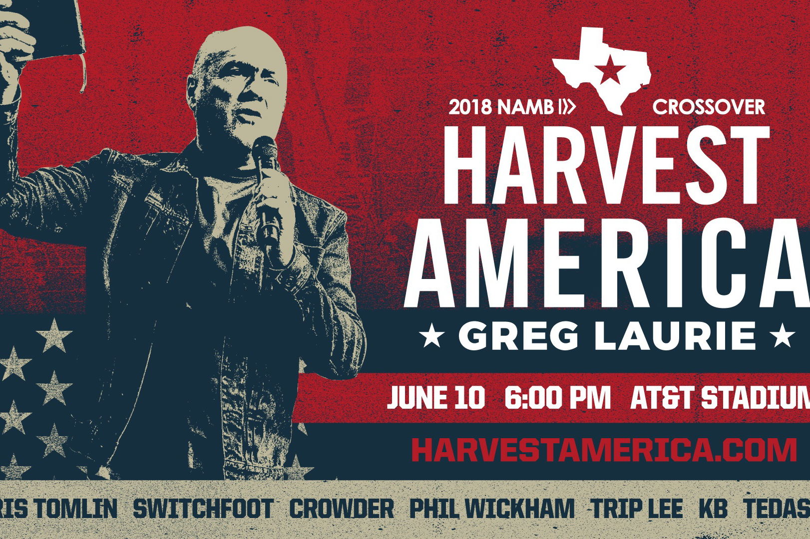 Local Churches to Attend Crossover Harvest America With Pastor Greg