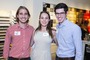 Ryan Fritz with Erin and Nicholas Roy of Sendero Consulting