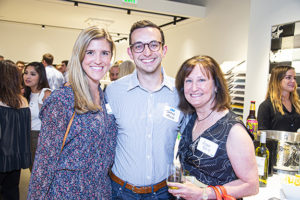 Cori Moran, Jeremy Moran, and Fran Berg