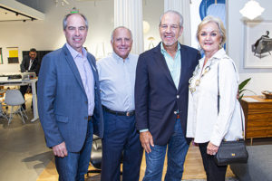 Dave Kroencke, Mark Berg, Jim Lozier, and Becky Lozier