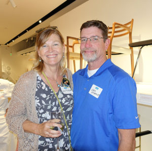 Apollo 11 builder Amy Butscher and Mark McCartney