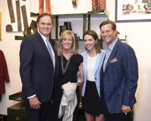Joe and Amy Crafton with Shelly Slater and Clayton Huffstutter