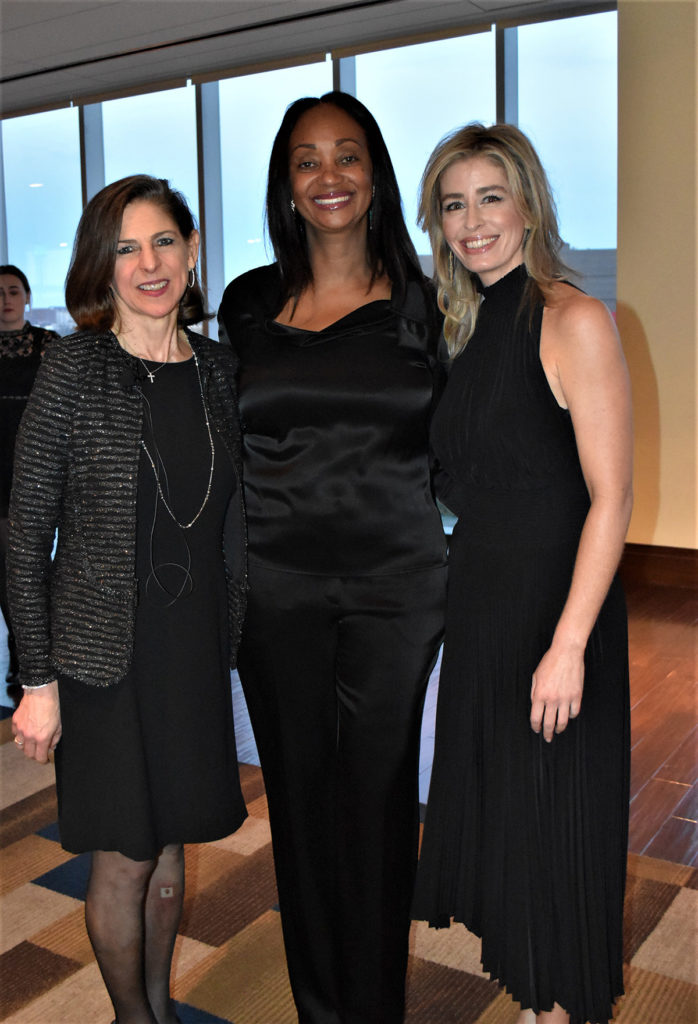 4word Founder and Executive Director Diane Paddison with Honorary Chair Alva Adams, and Gala Chair Charity Wallace.