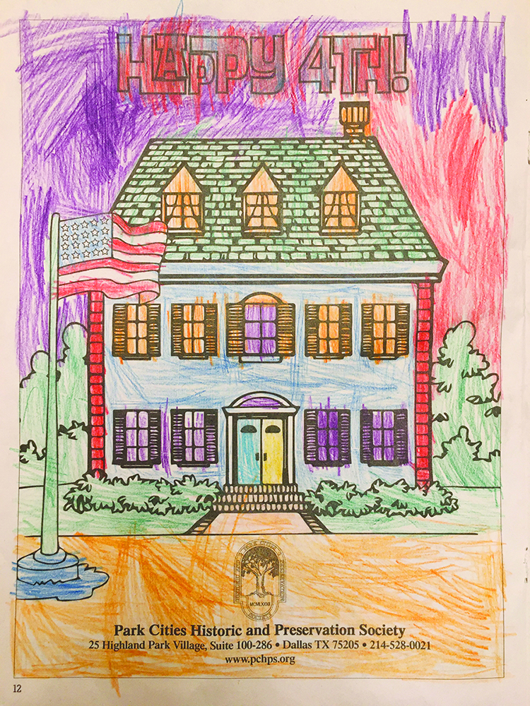2 – 4 age category: Corinne Sink of Preston Hollow (4 years old)