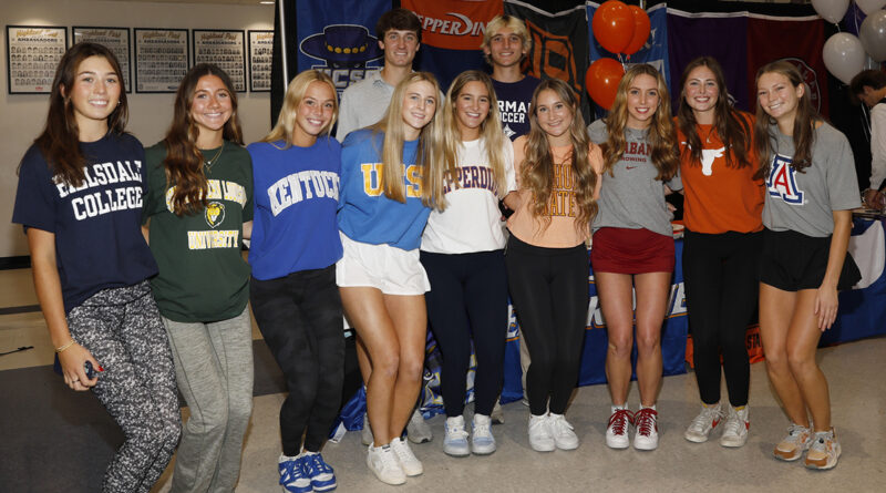 HP Seniors Finalize Plans to Become College Athletes from Coast to Coast