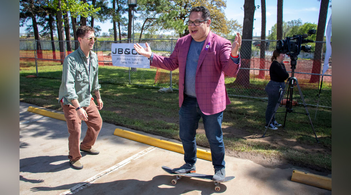 City Leaders Break Ground on Bachman Skate Park - People Newspapers