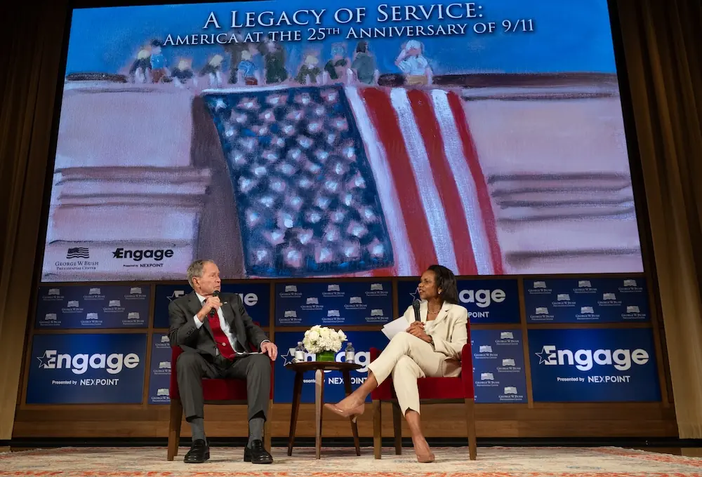 George W. Bush, Condoleezza Rice Reflect on Impact of 9/11